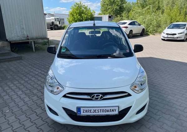 Hyundai i10 cena 14800 przebieg: 148000, rok produkcji 2012 z Płock małe 232